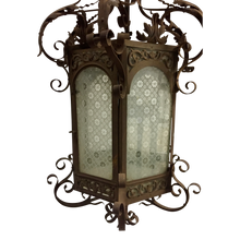 Load image into Gallery viewer, 19th Century Moroccan style Iron Lantern-Lantern-Antique Warehouse