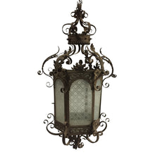 Load image into Gallery viewer, 19th Century Moroccan style Iron Lantern-Lantern-Antique Warehouse