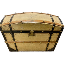 Load image into Gallery viewer, 19th Century Painted Barrel Dome Top Blanket Trunk | Chest-Trunk-Antique Warehouse