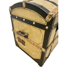 Load image into Gallery viewer, 19th Century Painted Barrel Dome Top Blanket Trunk | Chest-Trunk-Antique Warehouse