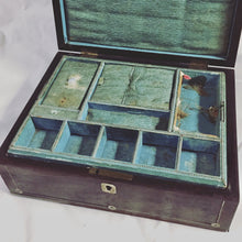 Load image into Gallery viewer, 19th Century Rosewood Jewelry Box with Inlay-Decorative-Antique Warehouse