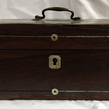 Load image into Gallery viewer, 19th Century Rosewood Jewelry Box with Inlay-Decorative-Antique Warehouse