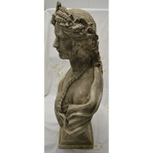 Load image into Gallery viewer, 19th Century Stone Sculpture Bust | Statue on Pedestal-Sculpture-Antique Warehouse