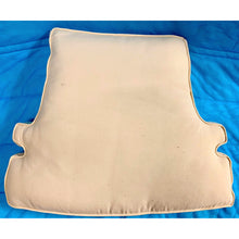 Load image into Gallery viewer, Pair of White Armchair Seat Cushion Pads-Pillows-Antique Warehouse