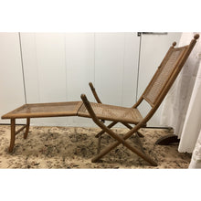 Load image into Gallery viewer, American Folding Caned Chaise | Deck Chair-Chaise-Antique Warehouse