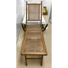 Load image into Gallery viewer, American Folding Caned Chaise | Deck Chair-Chaise-Antique Warehouse