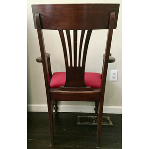 American Mahogany Armchair-Chairs-Antique Warehouse