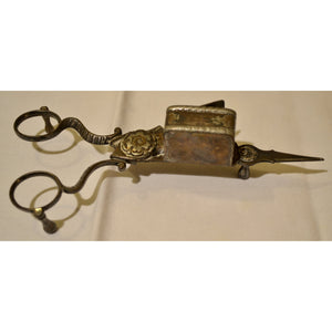 Antique Candle Snuffing Scissors, Candle Wick Trimmers-Decor-Antique Warehouse