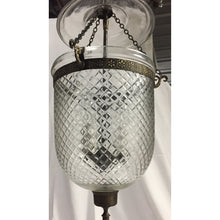 Load image into Gallery viewer, Bell Jar Lantern with Etched Glass-Chandelier-Antique Warehouse