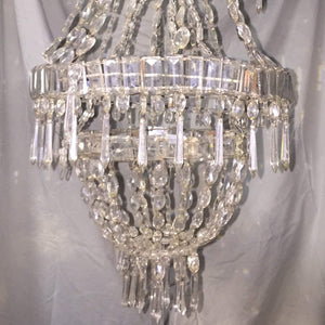 Crystal Beaded Chandelier-Chandelier-Antique Warehouse