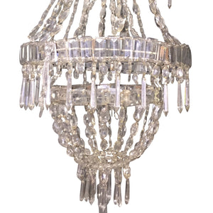 Crystal Beaded Chandelier-Chandelier-Antique Warehouse