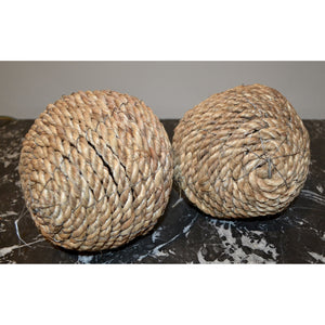 Decorative Nautical Rope Balls - 6"-Decor-Antique Warehouse