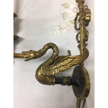 Load image into Gallery viewer, Empire style Brass Sconces - a pair-Sconces-Antique Warehouse