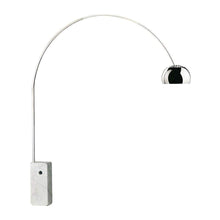 Load image into Gallery viewer, Flos Arco Arch Curved Floor Lamp with Carrara Marble base-Floor Lamp-Antique Warehouse