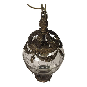 French Louis XIV "Versailles" Style Gilt Bronze Hanging Lantern-Lantern-Antique Warehouse