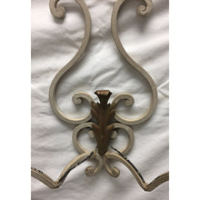 Load image into Gallery viewer, French Painted Wrought Iron Sconces - a pair-Sconces-Antique Warehouse