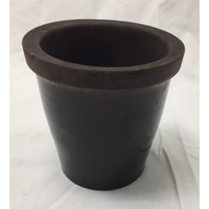 Glazed Terra Cotta Ceramic Planters-Planters-Antique Warehouse