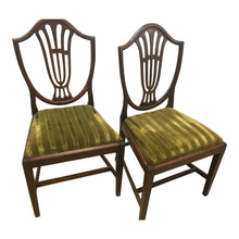 Load image into Gallery viewer, Hepplewhite Shield Back Chairs with Drop-in Seats - a Pair-Chairs-Antique Warehouse