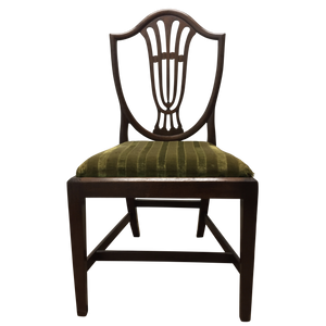 Hepplewhite Shield Back Chairs with Drop-in Seats - a Pair-Chairs-Antique Warehouse