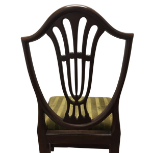 Hepplewhite Shield Back Chairs with Drop-in Seats - a Pair-Chairs-Antique Warehouse