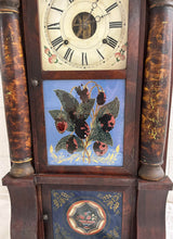 Load image into Gallery viewer, Antique Column Mantle Clock by Van Tassel-Clock-Antique Warehouse