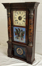 Load image into Gallery viewer, Antique Column Mantle Clock by Van Tassel-Clock-Antique Warehouse