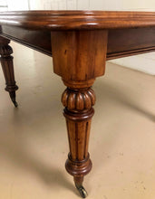 Load image into Gallery viewer, Mid 19th Century Antique Victorian Mahogany Dining Set - Table, Chairs and Buffet-Dining Table-Antique Warehouse