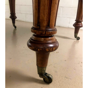 Mid 19th Century Antique Victorian Mahogany Dining Set with Table and 8 Chairs - Set of 9-Dining Table-Antique Warehouse