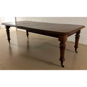 Mid 19th Century Antique Victorian Mahogany Dining Table-Dining Table-Antique Warehouse