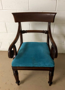 Mid 19th Century Antique Victorian Mahogany Chairs - Set of 8-Dining Chairs-Antique Warehouse