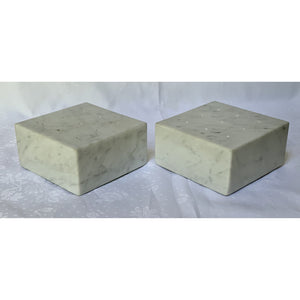 Italian Marble Block Incense/Candle Holder-Decor-Antique Warehouse