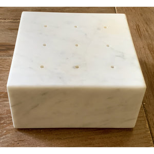 Italian Marble Block Incense/Candle Holder-Decor-Antique Warehouse