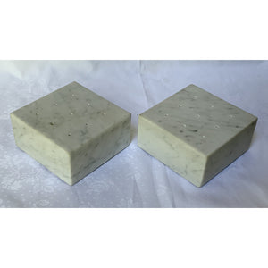 Italian Marble Block Incense/Candle Holder-Decor-Antique Warehouse