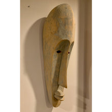 Load image into Gallery viewer, Large Fang Mask with Elongated Face - Hand Carved - 32&quot;H-Sculpture-Antique Warehouse