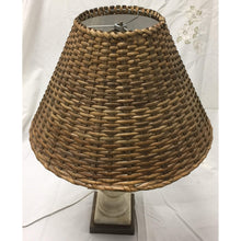 Load image into Gallery viewer, Medium Wicker Empire Lampshade - 15&quot; Diam. x 9&quot;H - a Pair available-Lampshade-Antique Warehouse