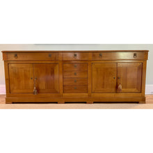 Load image into Gallery viewer, Mid Century French Cherrywood Buffet Sideboard Cabinet by Grange-Cabinet-Antique Warehouse