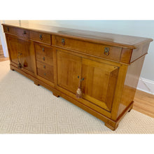 Load image into Gallery viewer, Mid Century French Cherrywood Buffet Sideboard Cabinet by Grange-Cabinet-Antique Warehouse