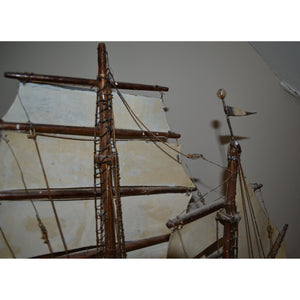 Model Sail Boat-Decorative-Antique Warehouse