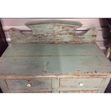 Load image into Gallery viewer, Painted Ontario Kitchen Buffet (blue)-Buffet-Antique Warehouse