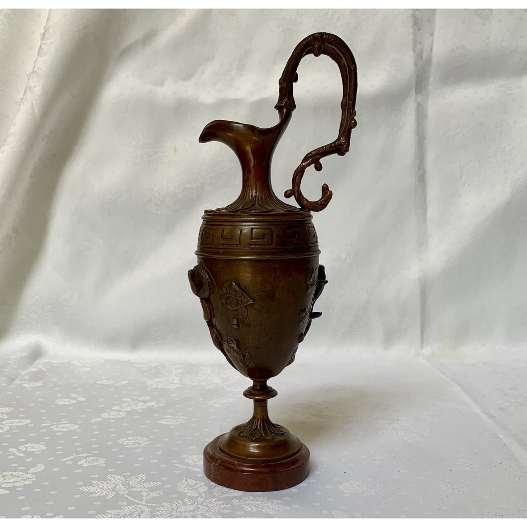 Small Brass Pitcher, Watering Can-Decor-Antique Warehouse