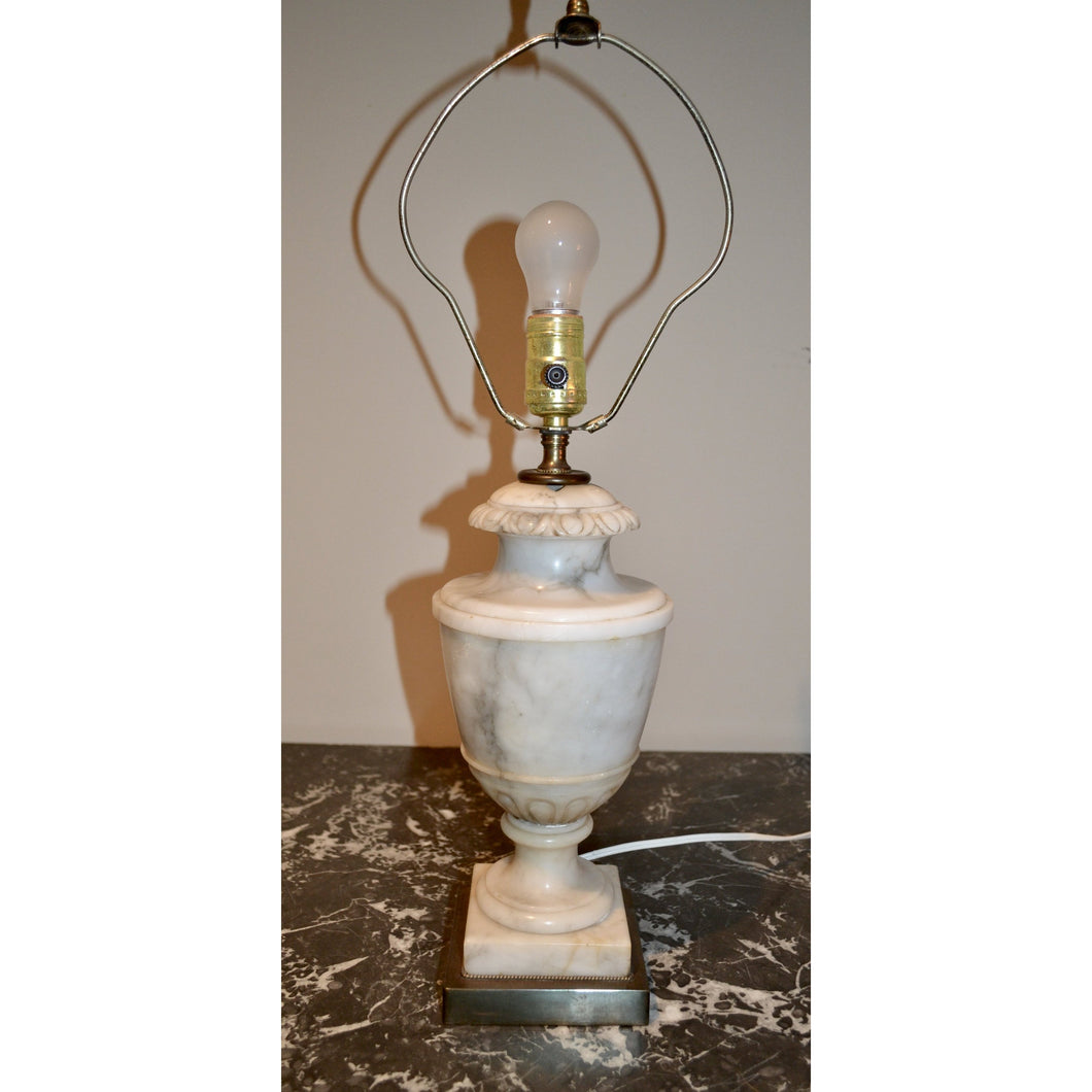 Small NeoClassical Marble Urn Table Lamp-Lamp-Antique Warehouse