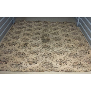 Transitional Handwoven Floral Area Rug/Carpet-Tapestry-Antique Warehouse