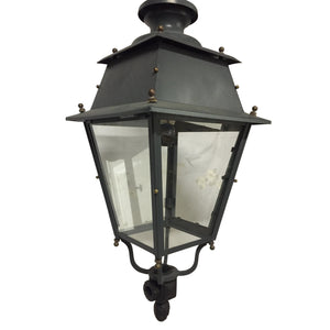 Victorian Hanging Parisian Street Lantern | Lamp, Early 20th Century-Lantern-Antique Warehouse