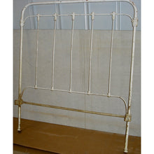 Load image into Gallery viewer, Victorian Painted Iron Bed Frame with Headboard and Footboard-Bed-Antique Warehouse