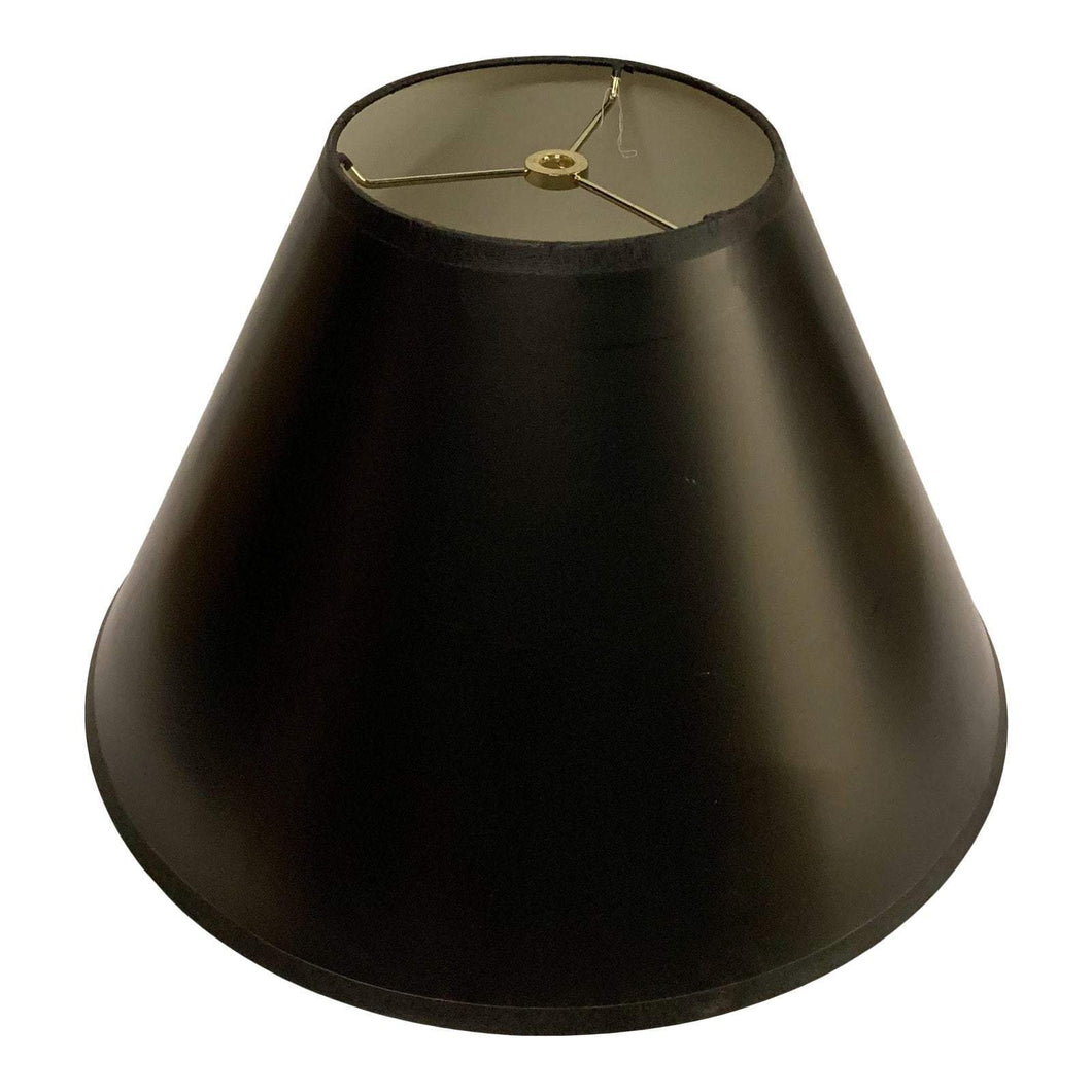 Vintage Black Empire Lamp Shade | Medium-Lampshade-Antique Warehouse