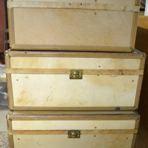 Vintage Leather Hartmann Suitcases - Set of 3-Decorative-Antique Warehouse