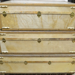 Vintage Leather Hartmann Suitcases - Set of 3-Decorative-Antique Warehouse