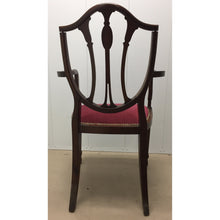 Load image into Gallery viewer, Walnut Shield Back Armchair-Chairs-Antique Warehouse